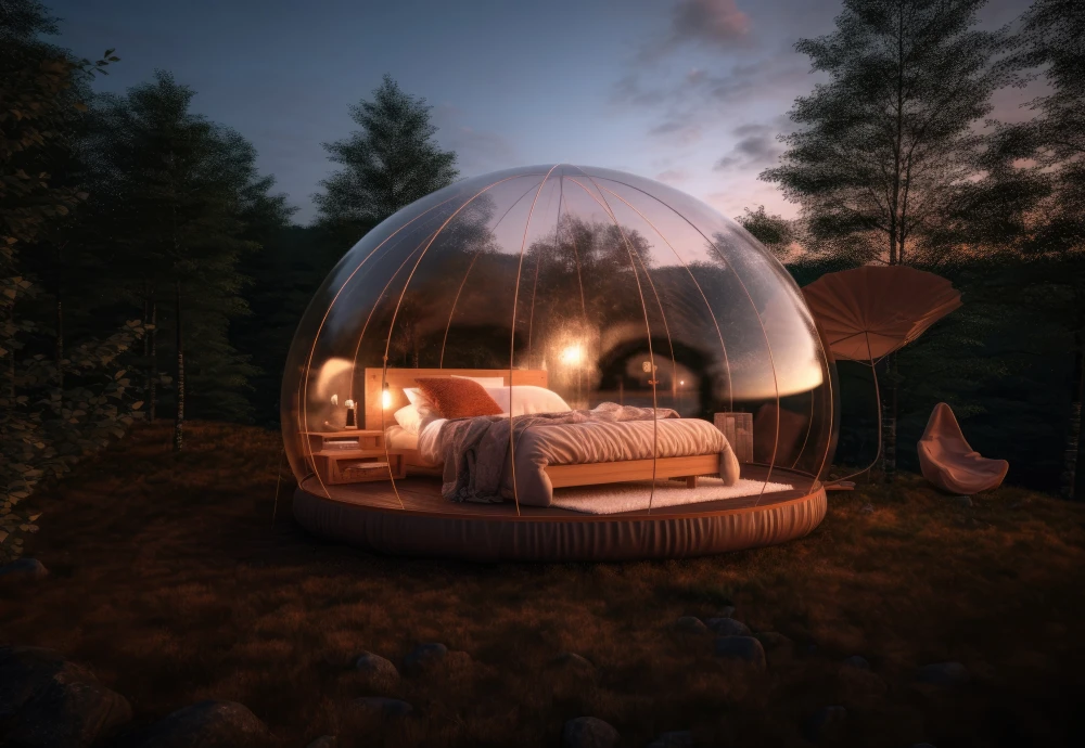 best transparent inflatable bubble tent